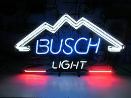 Busch Light Beer Neon Sign Collectible Nex Tech Classifieds