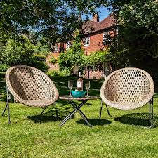 Keter emily 4 seater rattan effect sofa set. Faltbares Loungeset 3teilig Schmal Faltbar Die Wohl Erste Polyrattan Garnitur D Rattan Garden Furniture Sets Rattan Garden Furniture Garden Furniture Sets
