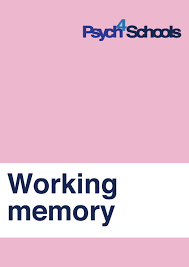 Numbers backward places considerable strain on working memory resources. Working Memory Difficulties Free Resources Psych4schools
