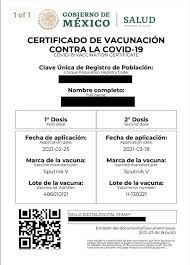 Jul 27, 2021 · mazatlán exigirá comprobante de vacunación para poder ingresar a bares y restaurantes, esta medida será implementada a partir de agosto. Como Obtener El Certificado De Vacunacion Contra Covid 19 El Economista