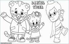 He s a four year old shy tiger who hides behind his mother whenever he meets new people. 38 Daniel Tiger Ideas Daniel Tiger Daniel Tiger Birthday Daniel Tiger S Neighborhood