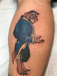 It's a brilliant tattoo emphasizing crisp color output and the use of clean, fine black outline. Latest Beauty And The Beast Tattoos Find Beauty And The Beast Tattoos