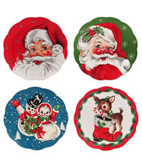Looking for easy christmas dessert recipes? Mr Christmas 8 Vintage Scalloped Dessert Plates Set Of 4 Dillard S
