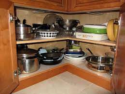 Clever L Shaped Easy Reach Base Cabinet Blubird Gardenweb 1 2 3 3 Here S A Picture Of Kitchen Cabinet Remodel Kitchen Cabinet Sizes Corner Kitchen Cabinet