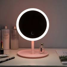 See more ideas about mirror, desk mirror, mirror wall. China Led Makeup Mirror Smart Touch Control Lighted Makeup Vanity Stand Up Desk Ring Mirror With 3 Lights On Global Sources Makeup Mirror Led Mirror Lighted Makeup Mirror