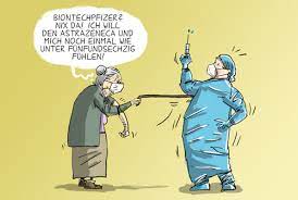 Ich habe mich für euch geopfert und mich mit dem astrazeneca impfstoff impfen lassen und in diesem videos erzähle ich euch meine erfahrung darüber. Astrazeneca Nur Fur Unter 65 By Leopold Maurer Politics Cartoon Toonpool