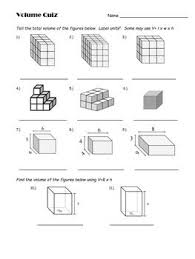 Put in order of preference. Check Students Understanding Of The Unit Cube Regular And Irregular Volumes Using Unit Cubes Calculation Volum Volume Math Teaching Volume Rectangular Prisms