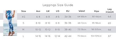 Size Guide Free Spirit