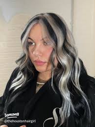 Achieve Platinum Calico Hair in One Session with HTX Stylists