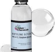 Butylene Glycol Cosmetic Grade (125 mL / 4.22 Oz), Organic Butylene Glycol  Moisturizer for Skincare - Emollient Prevents Water Loss from Skin - ...