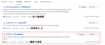 25k 星封神！Python 爬虫框架Scrapling 杀疯了：会自愈、破反爬 ...