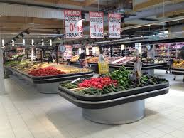 Presentoir Table Centrale Fruits Et Legumes Gamme Priplor Fruits Et Legumes Banque Centrale Fruits
