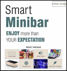 The sobro coffee table makes it all happen. Smart Coffee Table Smart Mini Bar Multi Functional Coffee Table White And Wooden Color Refrigerator High Bass Bluetooth Speakers Mobile Charger New Latest Tech Table Vishal Ecoms