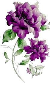 Pin By Anajannindiluspily On Art In 2020 Flower Art Purple Flowers Flower Painting