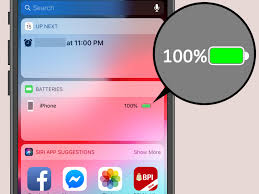 The battery percentage will be shown at the top. Simple Ways To Show The Battery Percentage On An Iphone X 9 Steps
