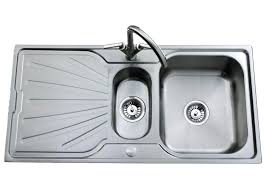 G62578 image shown for illustration purposes only. Clearwater Deep Blue 1000 X 490mm 1 5 Bowl Kitchen Sink And Drainer