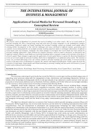 What is your ideal career, and are you hoping to move toward it? Pdf Application Of Social Media For Personal Branding A Conceptual Review