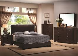 Our matching furniture collections in styles like traditional, eclectic and modern will or to make it easy, choose one of our bedroom sets to complete the entire room with one click. Conner 6 Piece Bedroom Set In Dark Walnut Finish With Faux Marble Tops By Coaster 300261