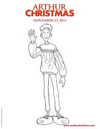 Kids N Fun Coloring Page Arthur Christmas Arthur Christmas Arthur Christmas Christmas Coloring Pages Cool Coloring Pages