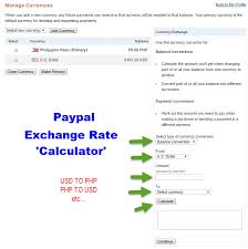 Over 1 year, still going strong! How To Check Paypal Exchange Rate Usd To Php Forex Conversion Calculator Isensey
