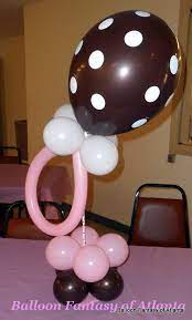 Centerpieces Balloon Fantasy Of Atlanta Balloons Balloon Centerpieces Decoracion Baby Shower