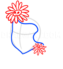 You should keep a few specific things in mind when drawing a dying rose. Easy Day Of The Dead Girl Drawing Tutorial Step By Step Drawing Guide By Dawn Dragoart Com