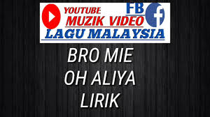 Assalamualaikum ustazah guitar pro tab. Download Bro Mie Oh Aliya Lirik In Mp4 And 3gp Codedwap