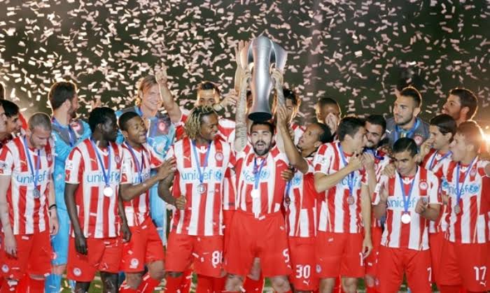 Image result for Olympiacos trophy"