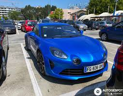 The alpine a110 was introduced as an evolution of the a108. Alpine A110 2018 Legende Edition 16 Juni 2021 Autogespot