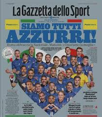 Check out the bbc sport live guide for details of all the forthcoming live sport on the bbc. Euro 2020 Gazzetta Dello Sport Ditches Traditional Pink To Throw Its Support Behind Italy Daily Mail Online