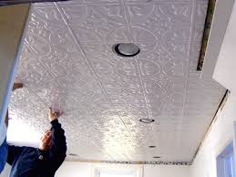 Metal ceiling tiles have many more advantages than plaster ones, and this includes not only durability, but also appearance. How To Install A Tin Tile Ceiling How Tos Diy