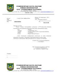 Contoh surat pemberitahuan kegiatan di daerah. Undangan Rapat Pokja Ii