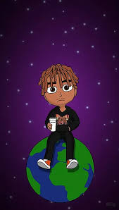 Juice Wrld Iphone Wallpaper Cartoon Download links to officially released commercial jarad higgins (born december 2, 1998), better known by his stage name juice wrld (pronounced juice world), is an american rapper, singer. juice wrld iphone wallpaper cartoon