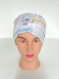 Easter Ponytail Scrub Hat, Easter Bunny, Easter Egg Scrub Hat, Bunny  Ponytail Scrub Cap, Women's Scrub Hat, Floral Spring Scrub Hats