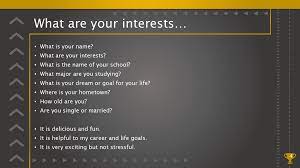 Include (or exclude) results marked as nsfw. What Are You Interested In Ppt Download