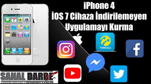 Iphone 4 Ios 7 Cihaza Ios 9 Isteyen Uygulamayi Yukleme Kesin Cozum Youtube