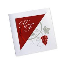 Modifiez la couleur de votre création et de vos textes directement dans notre outil de personnalisation. Faire Part Mariage Vigne Avorio