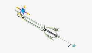 Roxas wielding oathkeeper and oblivion! Oathkeeper Kh Kingdom Hearts Oathkeeper Keyblade 560x393 Png Download Pngkit