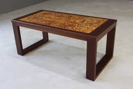 The base is ebonised solid wood, and also has a very interesting design. Retro Tiled Coffee Table If 014e268a La164722 Loveantiques Com