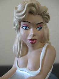 Gorgeous blonde beer can holder unique