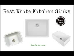 white kitchen sinks: reviews of the 12