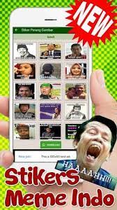 Download Stiker Meme Indonesia Lucu Wastickersapps Stickers Di 2021 Lucu Gambar Lucu Tanda Lucu