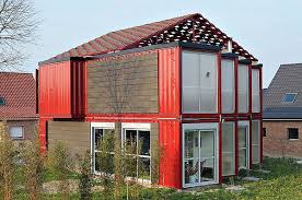 Eight Container Two Story Home With Semi Finished Exterior Shipping Container Home Designs Container House Prefab Modular Homes