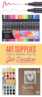 26 Art Supplies That Ll Inspire You To Get Creative Art Supplies List Art Journal Therapy Art Journaling Supplies