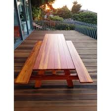 Brayden Studio Threadgill Picnic Table Wayfair Wooden Picnic Tables Picnic Table Picnic Table Kit
