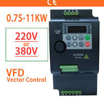 380V or 220V Economical VFD Variable Frequency Drive Converter Inverter  0.75/1.5/2.2/3.7/4/5.5/7.5/11 KW Motor Speed Controller - AliExpress