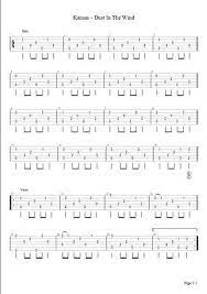 Learn To Play Dust In The Wind Ukulele Tablature Learn Guitar