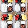 Vanilla cinnamon roll protein overnight oats. 1