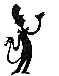 Cat In The Hat Silhouette Silhouette Cameo Projects Silhouette Stencil Disney Silhouettes