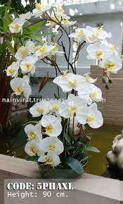 1 Style Artificial Orchid Flower2 Material Fabric3 Occasion Home Decoration4 Height 90cm5 O Artificial Orchids Flower Arrangements Orchid Arrangements